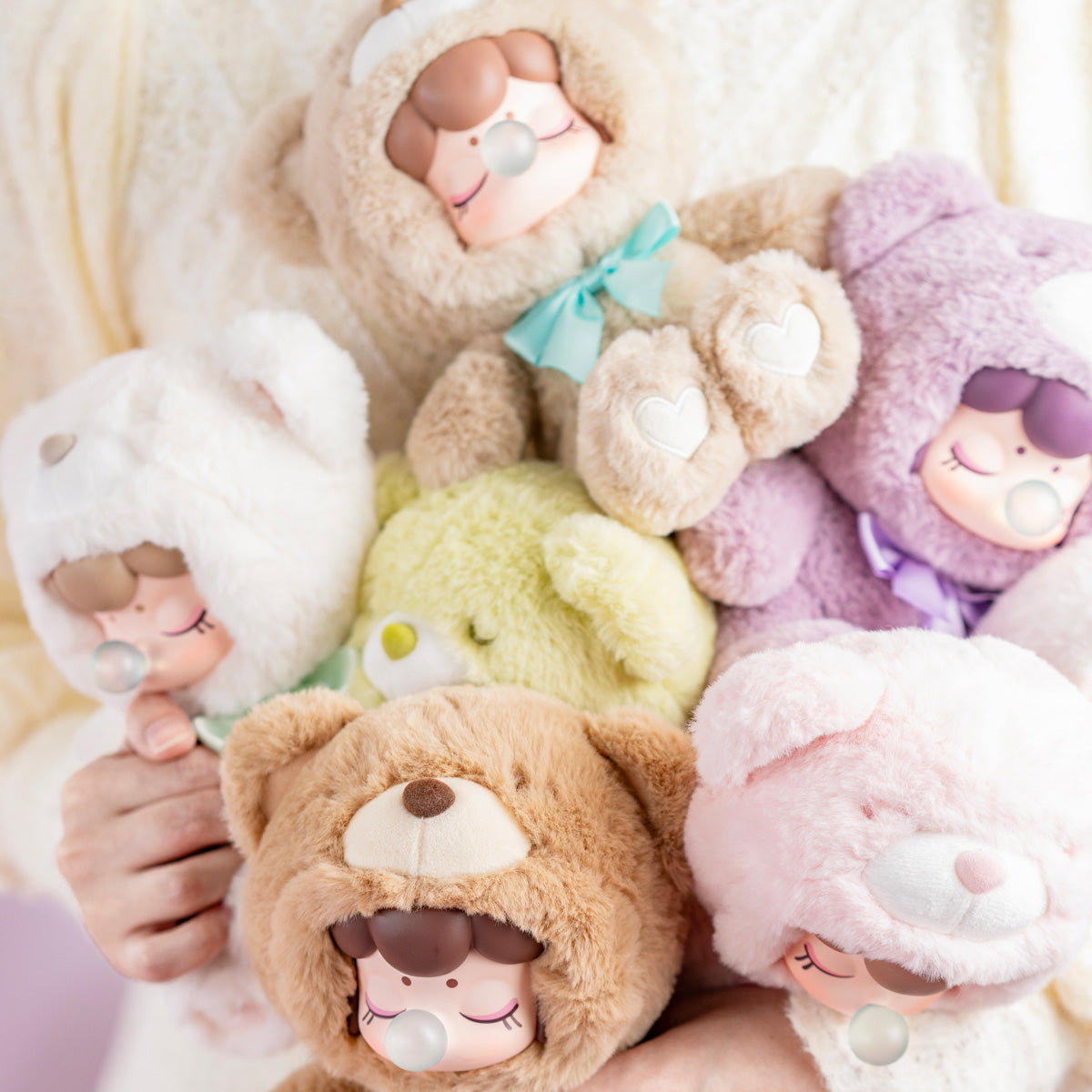 Rolife Nanci First Generation Chocolate Colorful Series Blind Boxes, 6 Regular Boxes And 1 Surprise Design. Adorable Collectible Dolls For Teenagers And Adults, Perfect For Holiday Gifts