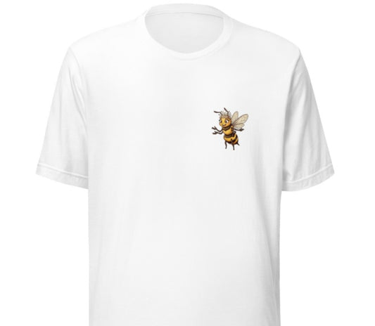 Camiseta de manga corta unisex Bee Positive