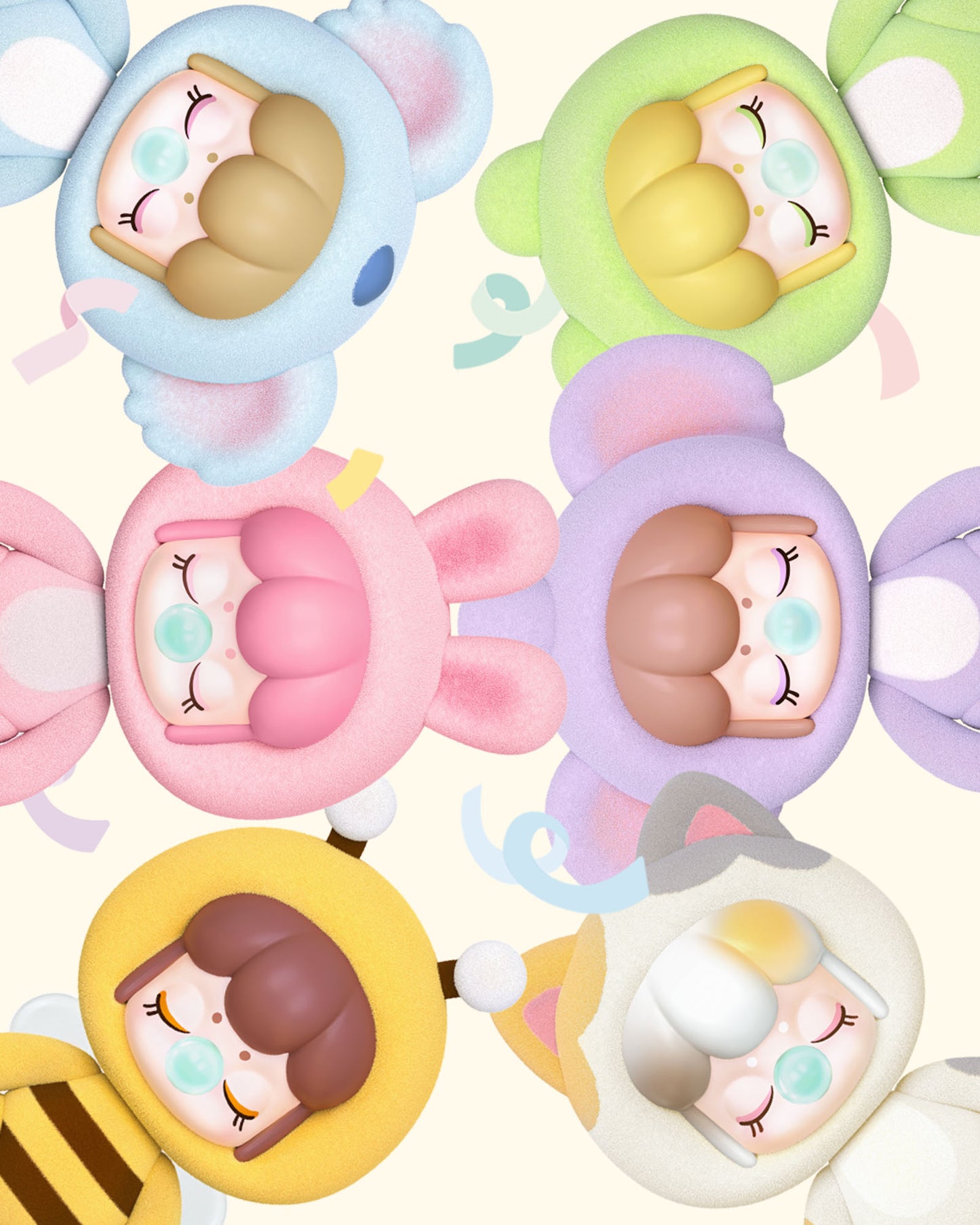 Rolife BABYnanci 3rd Generation Fluffy Party Blind Box - BabyNanci Fluffy Party NCXX